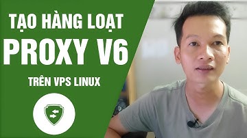 Cách tạo hàng loạt proxy ipv6 bẳng vps linux tại vultr