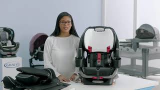 How to Remove and Replace the Graco® 4Ever® Extend2Fit® 4-in-1 Car Seat Cover