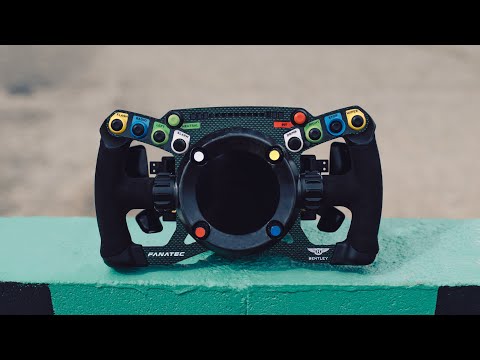 Bentley GT3 Steering Wheel | Extraordinary starts here. | Fanatec Podium Series