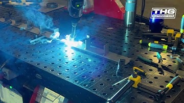Pattern Welding Demo with THG Automation Universal Robots and Fronius Integrated System