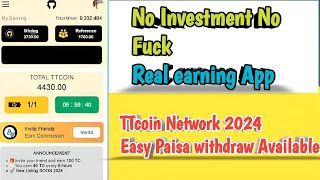 How to download an earning app ll #Ttcoinnetwork2024#earningapp#tech #mony screenshot 3