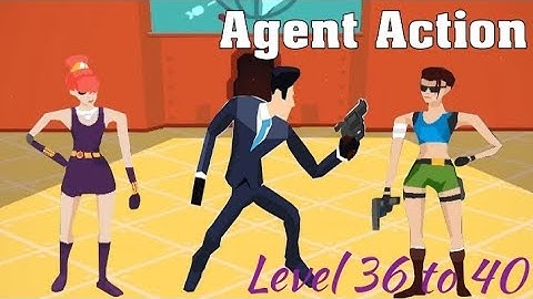 Agent Action Gameplay - Level 36 to 40 | Tiny Toons