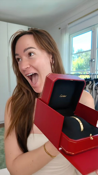 ASMR Cartier NEW UNLIMITED Love Bracelet Unboxing