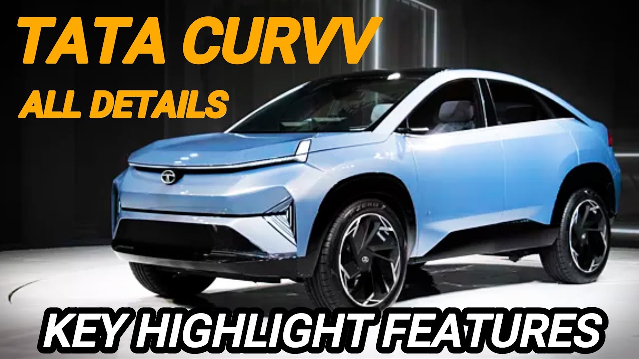 New Tata Curvv All Key Features In Short | New Tata Curvv Launching ...