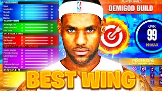 BEST SMALL FORWARD BUILD IN NBA 2K23 NEXT GEN BEST WING BUILD IN 2K23