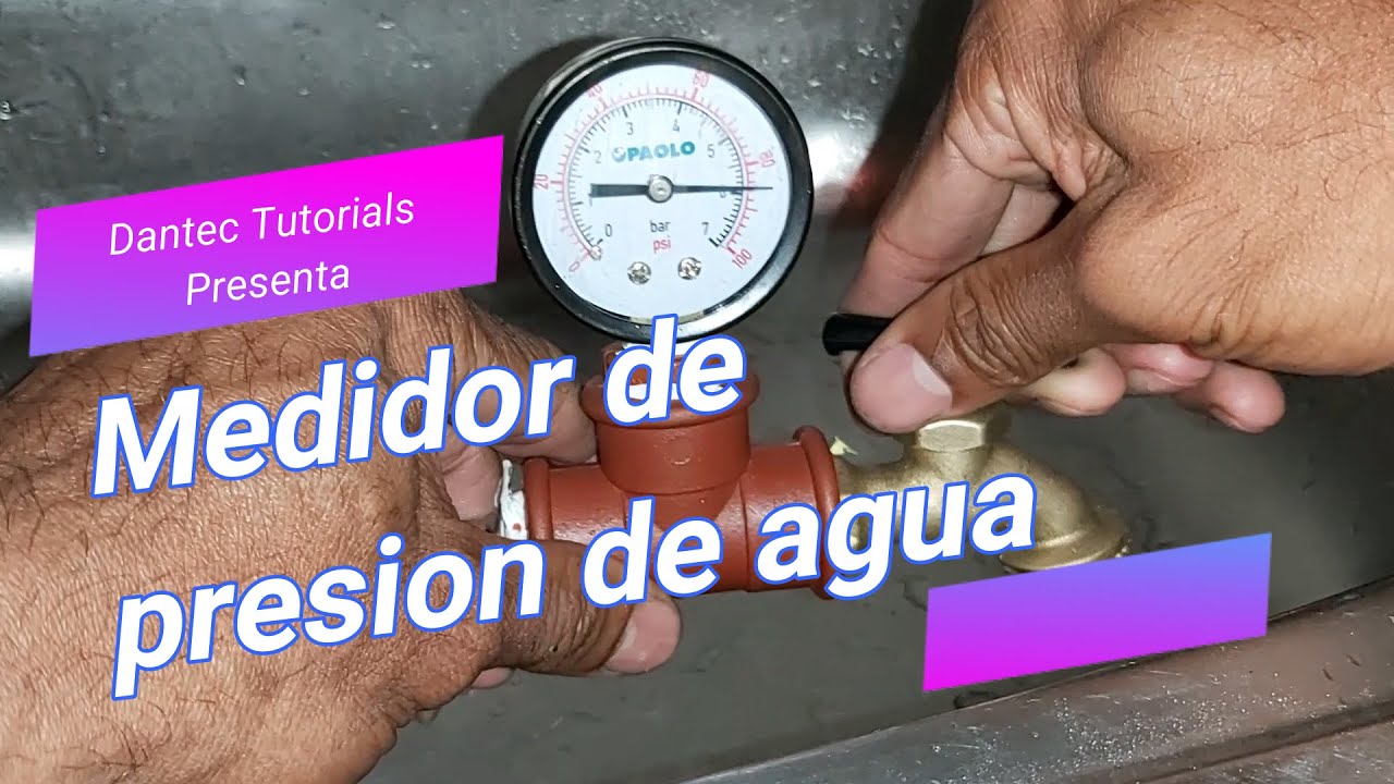 💥COMO HACER UN MEDIDOR DE PRESION DE AGUA CASERO FACIL Y RAPIDO