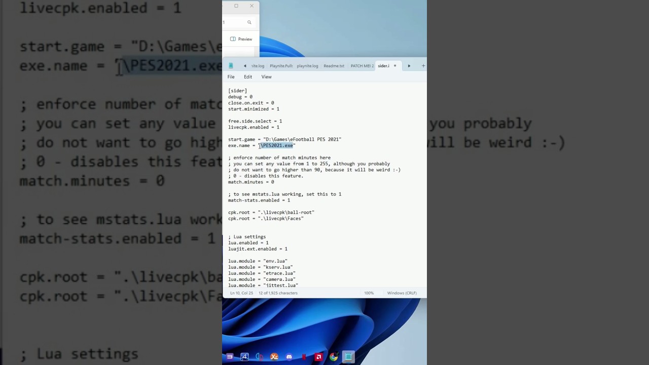 Cara Buka PES 2021 Langsung Main, Tanpa Buka Sider Lagi!