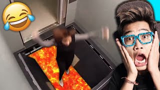 BIKIN JANTUNGAN!!! 8 PRANK DI LIFT PALING SERAM SEPANJANG SEJARAH DUNIA!!!