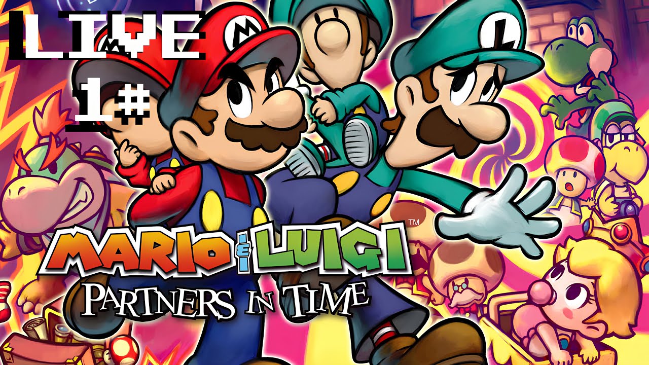 Mario and Luigi Partners in Time Part 1 Live - YouTube