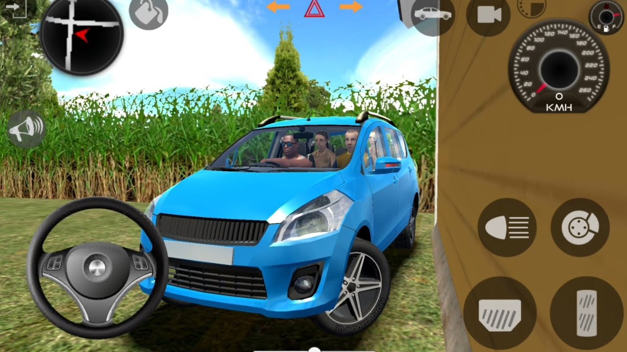 🚗💙🔥BLUE HATCHBACK FAMILY DRIVE GAMEPLAY! 