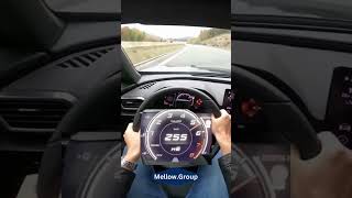 Cupra formentor vz on german autobahn