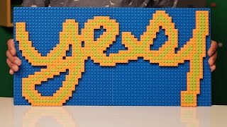 How to Write in Cursive with LEGOS | BRICK X BRICK