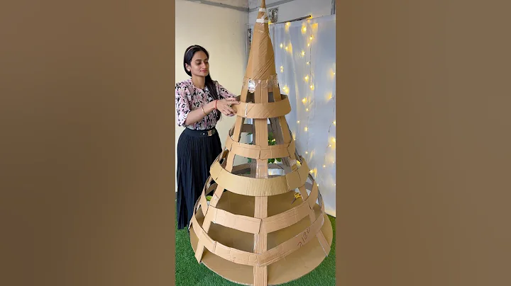 Beautiful Christmas tree 🎄making at home