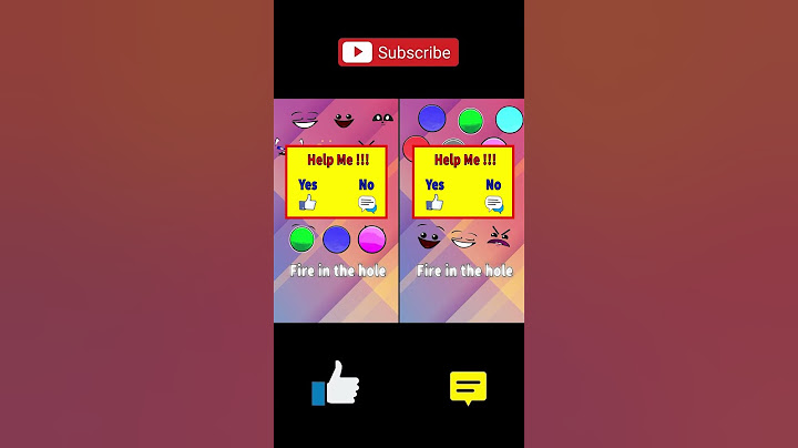 Please help me pass the Color Challenge - fire in the hole animation Double #2 #blingblangblangborn