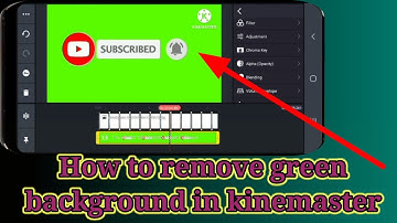 How to remove green screen from subscribe button mobile in kinemaster/android/IOS|Mami the firsttube