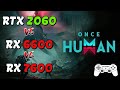 RTX 2060 x RX 6600 x RX 7600 | RYZEN 7 5700G | BENCHMARK | ONCE HUMAN | 16GB RAM