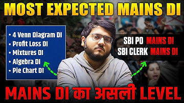 Mains Level Data Interpretation for Bank Exams | 4 Variable Venn Diagram DI | SBI PO Mains Level DI