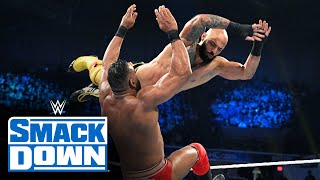 Ricochet Vs. Jinder Mahal Intercontinental Le Match Smackdown, April 15, 2022