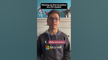 Winning a hackathon as a Community College student! #softwareengineer #hackathon #android