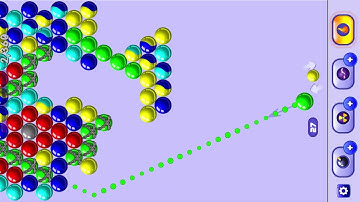 Bubble Shooter Gameplay | Bubble Shooter game level 25 | Random Gaming Dice