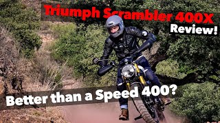Triumph Scrambler 400X - a little bike for grown-ups? by Mid-life Crisis Motorcyclist  10,426 views 3 months ago 13 minutes, 31 seconds