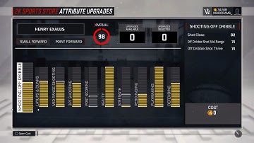 NBA 2K17- Attribute & Signature Styles Update #2