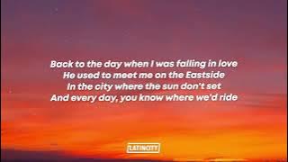 benny blanco - Eastside (Lyrics) (ft. Halsey & Khalid)