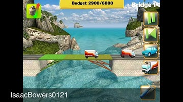 Bridge Constructor Walkthrough: Eastern Mainland Bridge 1