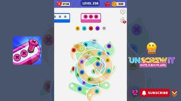 Screw Out: Jam Puzzle - Level 236 - Gameplay walkthrough