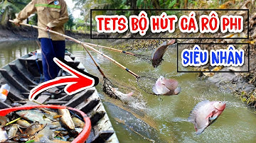 Kích Cá Tv | Test Máy Hút Cá Rô Phi Điện Tử Mạnh Như Siêu Nhân