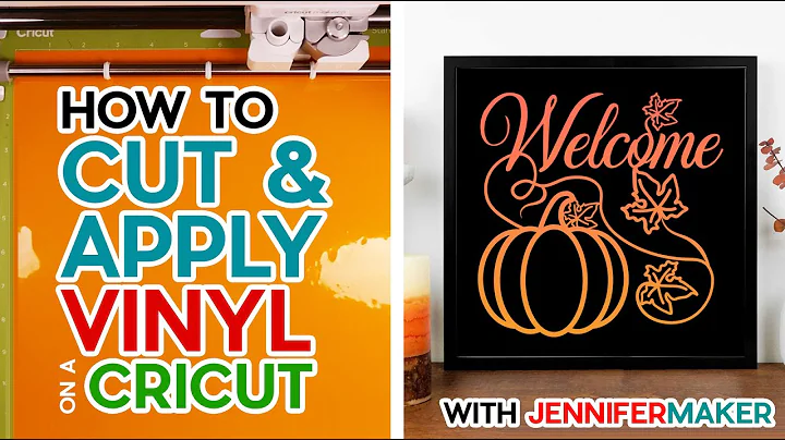 How to Cut Vinyl on a Cricut For Beginners! Easy S...