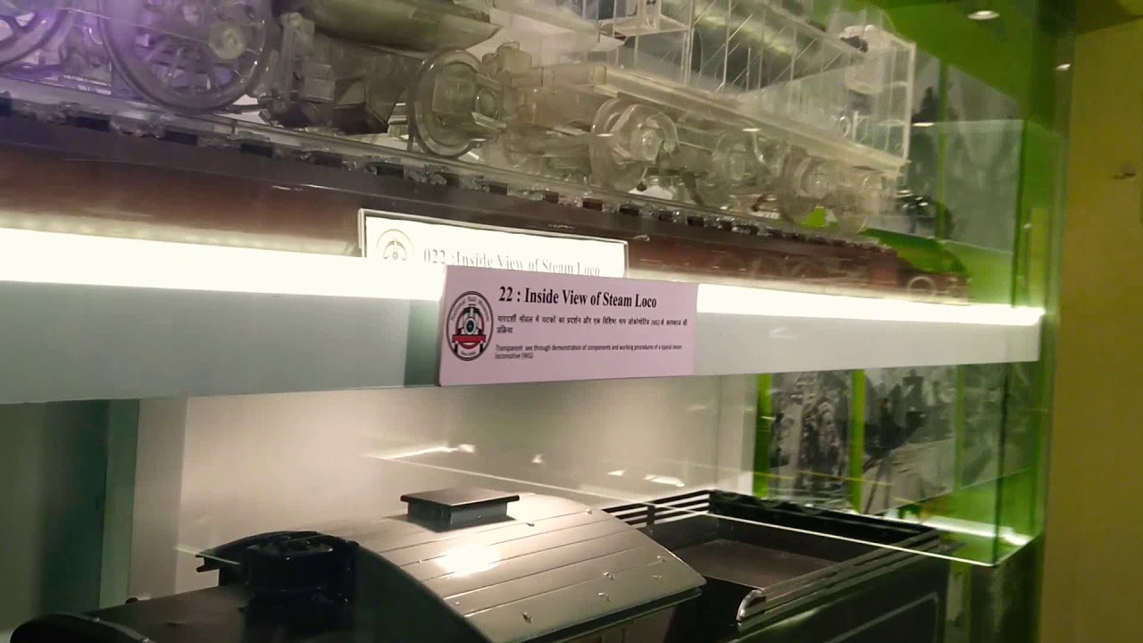 Model Inside Train Train Models Inside National Rail Museum | New Delhi - YouTube