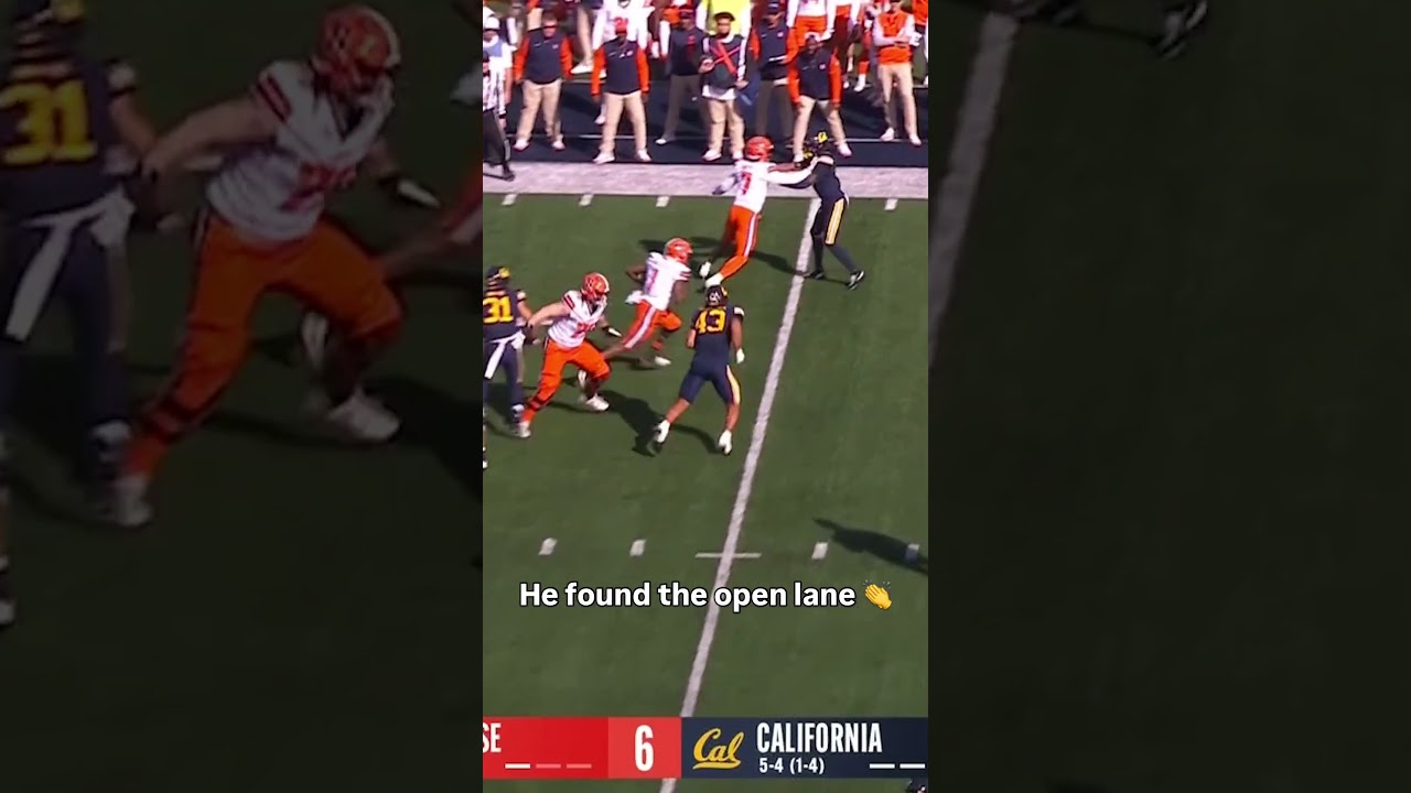 Syracuse and California face off in what will be an epic battle 🫡 #syracuse #californiagoldenbears