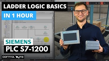 Ladder Logic Basics in 1 Hour - Siemens S7-1200 PLC Programming