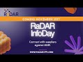 Welcome to radars infoday  informative aquas