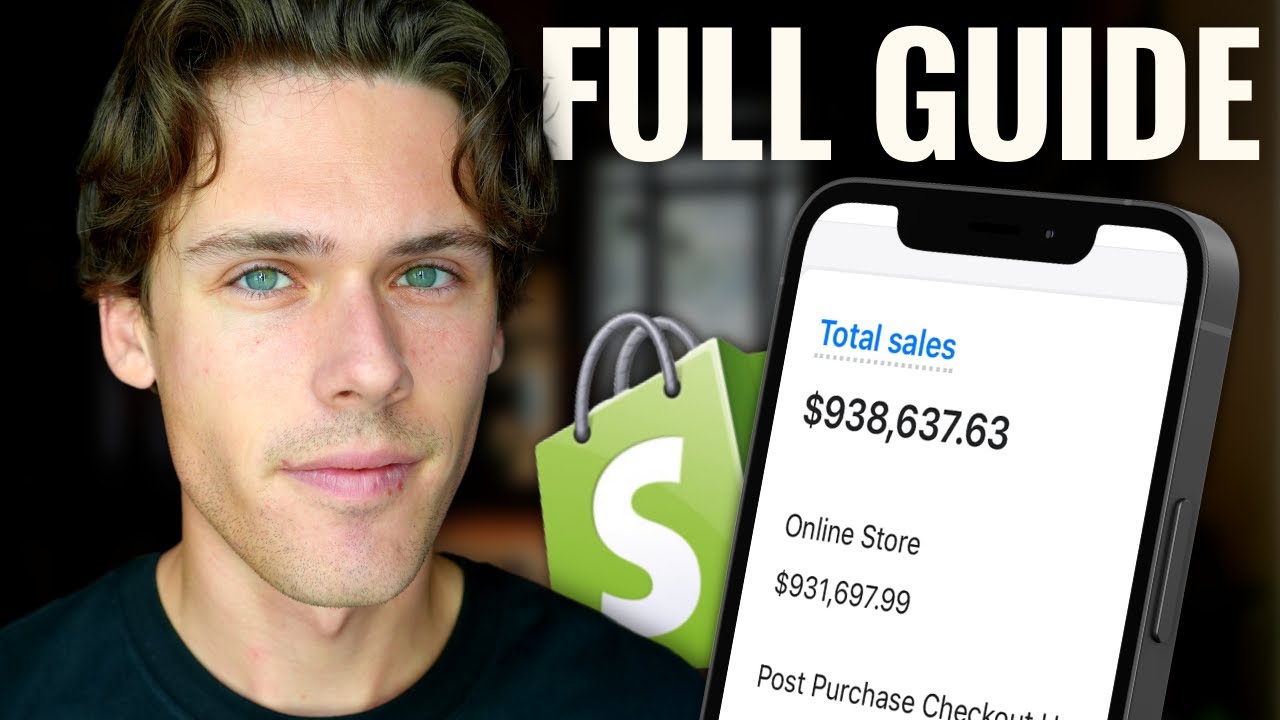 The Only Shopify Dropshipping Course You'll Need [Step By Step Beginner ...