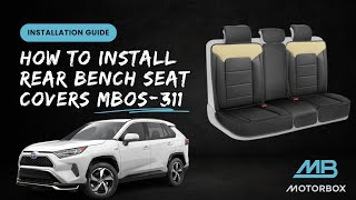 Step-by-Step Guide: Installing MotorBox™ Premium Rear Bench Seat Cover | Quick & Easy to Follow by CarXS 46 views 10 days ago 1 minute, 12 seconds