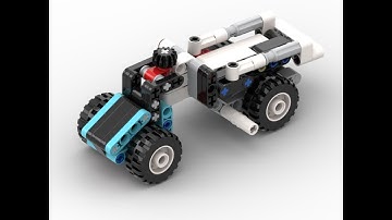 LEGO® 42133 Alternate Build - Technic Telehandler - Dump Truck