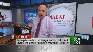 Not-as-bad-as-feared quarters good for shareholders, Jim Cramer says