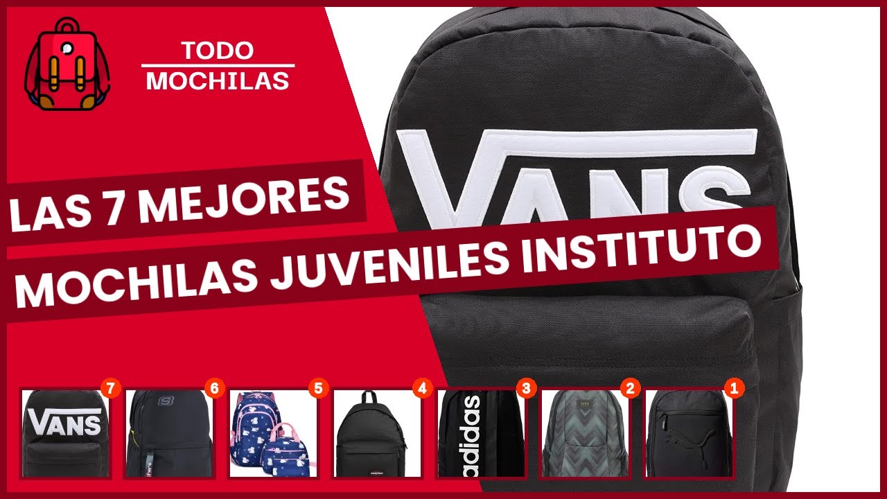 Las 7 mejores mochilas juveniles instituto 