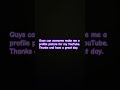 Can someone please make me a profile picture for YouTube.