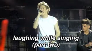 ONE DIRECTION - Laughing While Singing (part two)