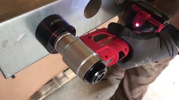 Milwaukee M18 Force Logic Knockout Tool (model #2677-23)