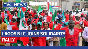 (WATCH) Lagos NLC Joins Nationwide Solidarity Rally For ASUU