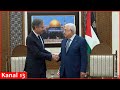 US Secretary of State Antony Blinken meets with Palestinian President Mahmoud Abbas