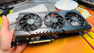 Купил отмытую RTX3060 TUF из Китая!