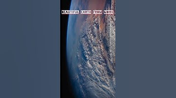 How Earth looks from Moon 🌎 #shorts #moon #animation #space #earth #chandrayaan3