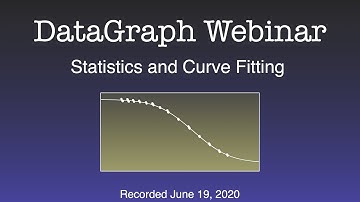 Webinar Recording: Statistics & Curve Fitting