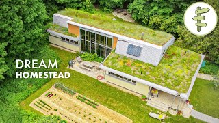 Impressive Straw Bale Home & Dream Family Homestead - Sustainable Green Building