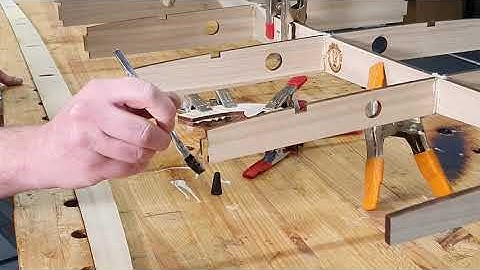 009 - Frame Assembly: Rail Install - (2020 Build Guide) How to make a wooden surfboard